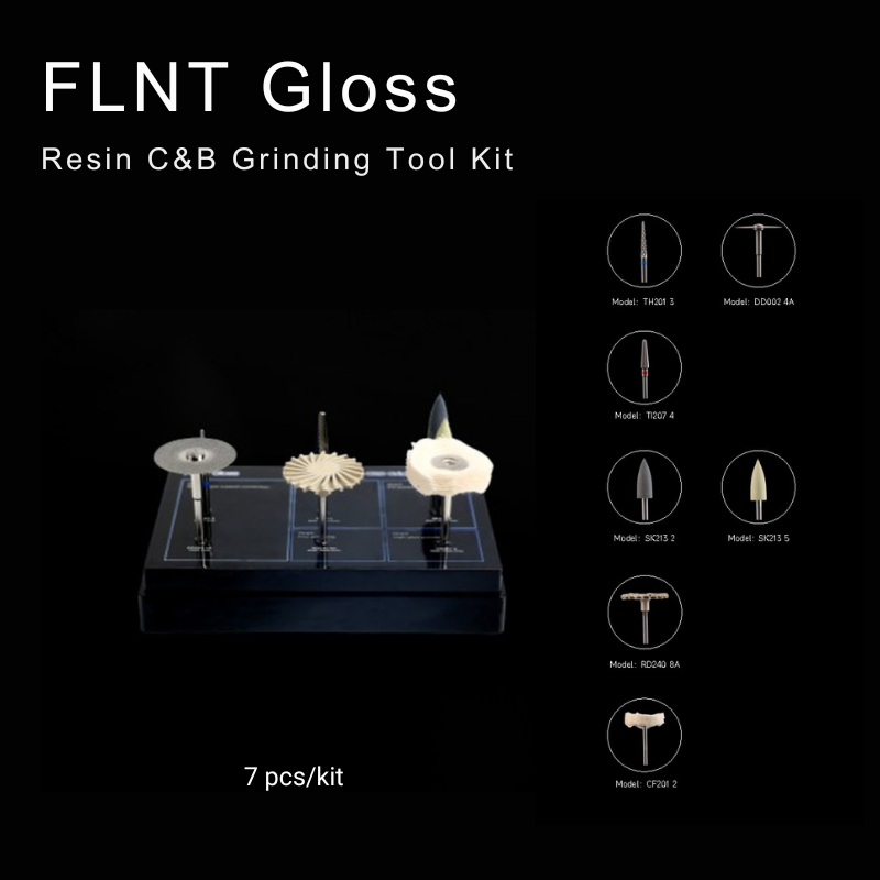 FLNT Gloss Resin C&B Grinding Tool Kit - Image 2